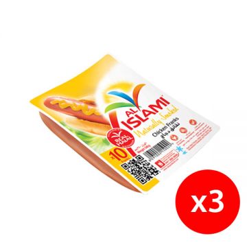 Al Islami Chicken Franks 3x340gm