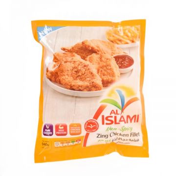 Al Islami Frozen Zinger Chicken Fillet No Spicy 940gm