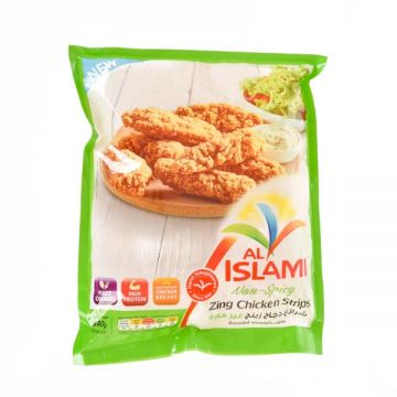 Al Islami Frozen Zinger Chicken Strips No Spicy 941gm