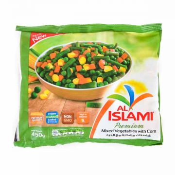 Al Islami Frozen Mixed Vegetable With Corn 400gm