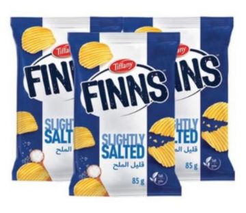 Tiffany Finns Salt Chips 3x85gm