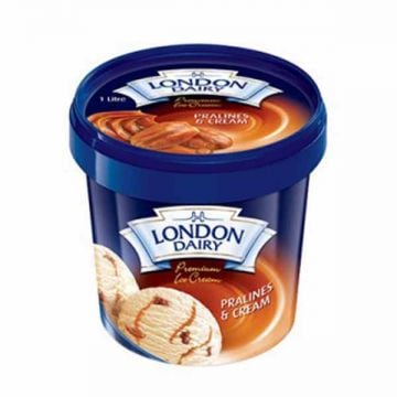 London Dairy Premium Ice Cream Praline & Cream