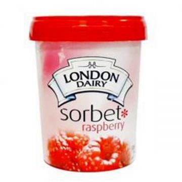 London Dairy Ice Cream Raspberry Sorbet