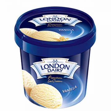 London Dairy Ice Cream Cup Vanilla