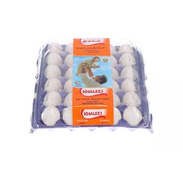 Khaleej White Medium Eggs