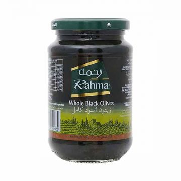 Rahma Whole Black Olives