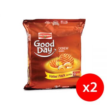 Britannia Good Day Biscuit Cashew 2x8x72gm