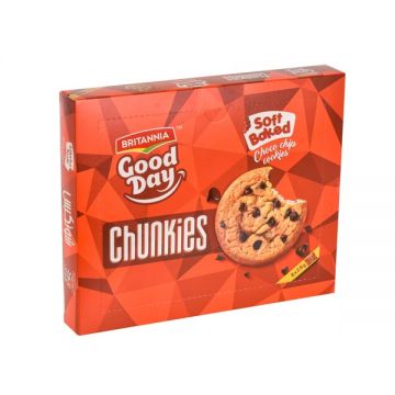 Britannia Soft Choco Chips Cookies 28gm Pack Of 8