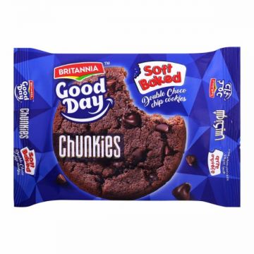 Britannia Soft Double Choco Chips Cookies 28gm