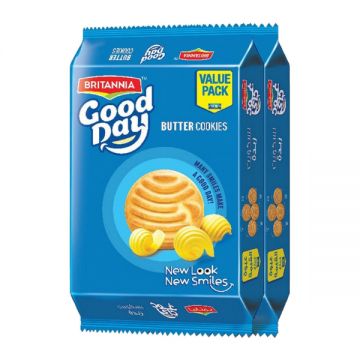 Britannia Good Day Biscuit Butter 2x8x72gm