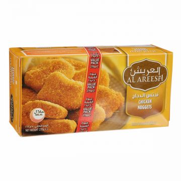 Al Areesh Frozen Chicken Nuggets 2x270gm