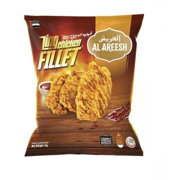 Al Areesh Frozen Zing Chicken Fillet 1kg