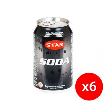 Star Soda Water 6x330ml