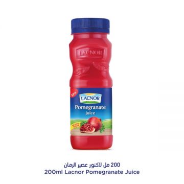 Lacnor 100% Pomegranate Juice 200ml
