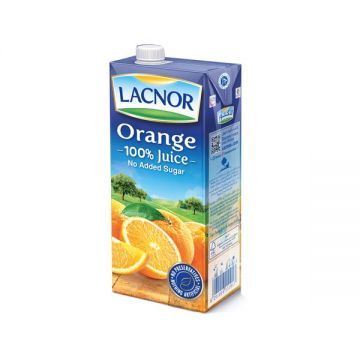 Lacnor 100% Orange Juice No Sugar Added