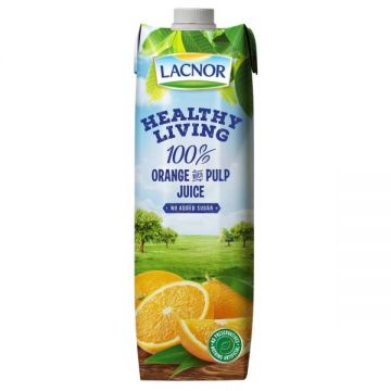 Lacnor Healthy Living Orange Juice With Pulp