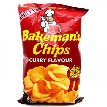 Bakeman S Potato Chips Curry Spicy (Ctn)