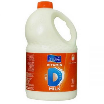 Al Rawabi Vitamin D Milk Low Fat 2ltr