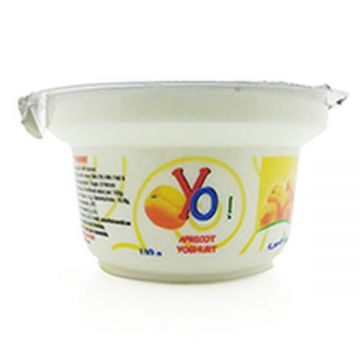 Al Rawabi Yofruit Yoghurt Apricot 130gm