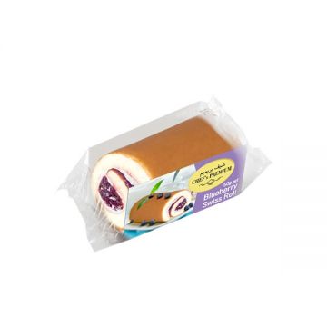 Chef Premium Mini Swiss Roll Blueberry 50gm