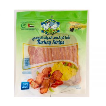 Al Rawdah Fresh Turkey Strips 200gm