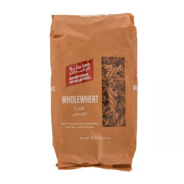 Emirates Macaroni Whole Wheat Fusili 500gm