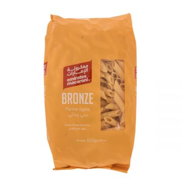 Emirates Macaroni Bronze Penne Rigate 500gm