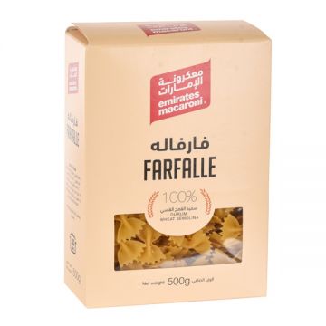 Emirates Macaroni Farfalle 500gm