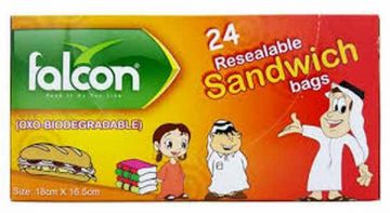 Falcon Sandwich Bags Kids