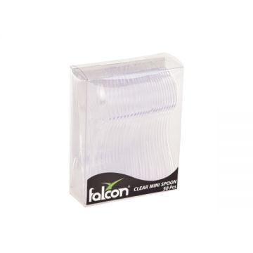 Falcon Clear Mini Spoon In Box 50s