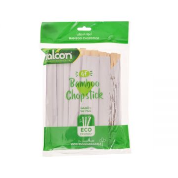 Falcon Bamboo Chop Stick 50 Pcs