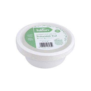 Falcon Biodegradable Bowl 12oz 10s