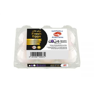Al Ain White Eggs Medium 6 Pcs