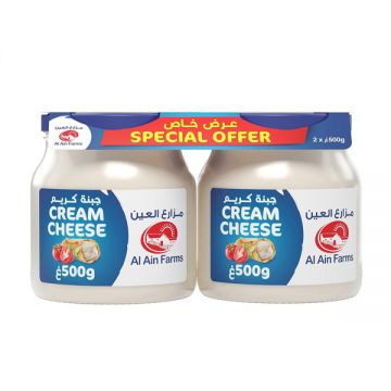 Al Ain Cream Cheese Jar 2x500gm