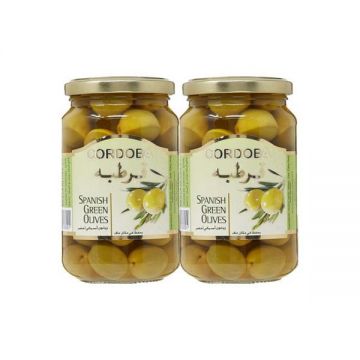Cordoba Plain Green Olives 2x200gm