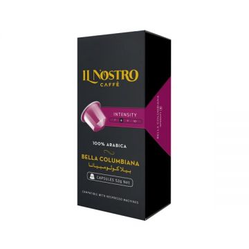 Il Nostro Coffee Bella Columbiana Intensity 10x52 Gm