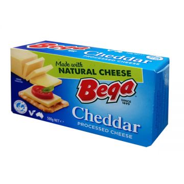 Bega Processed Cheese Cheddar 500gm @spl