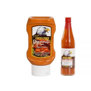 Excellence Dynamite Ethnic Sauce 315ml+hot Sauce 6 Oz