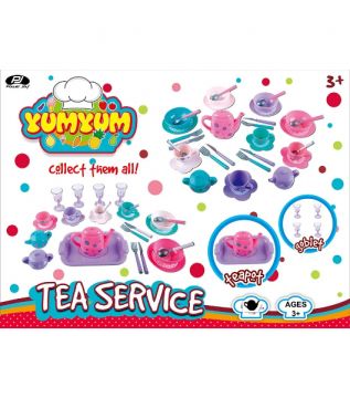 P.joy Yumyum Porcelain Tea Set