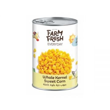 Farm Fresh Canned Whole Kernel Sweet Corn 425 Gm