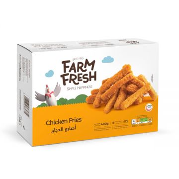 Farmfresh Frozen Chicken Fries 400gm