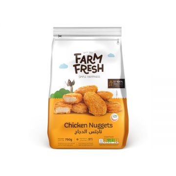 Farmfresh Frozen Original Nuggets 750gm