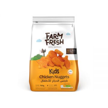 Farmfresh Frozen Kids Nuggets 750gm