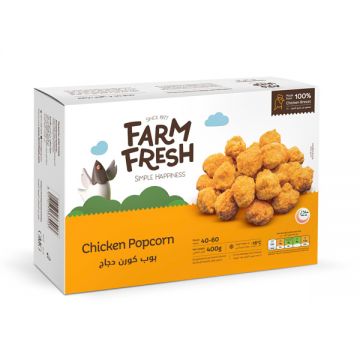 Farmfresh Frozen Chicken Popcorn 400gm