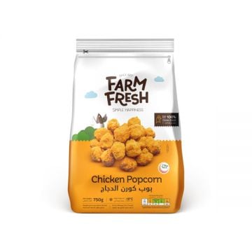 Farmfresh Frozen Chicken Popcorn 750gm