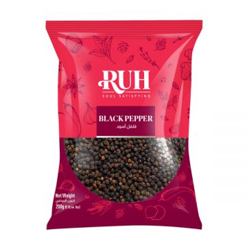 Ruh Black Pepper Whole 200gm