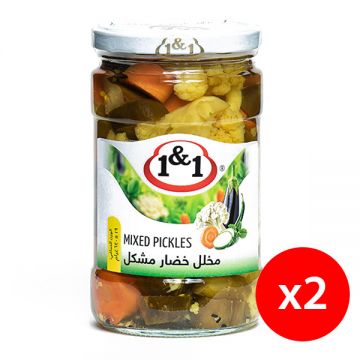 1&1 Mixed Pickles 2x640gm