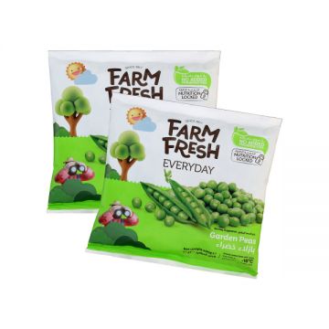 Farmfresh Frozen Garden Peas 2x400gm @sp