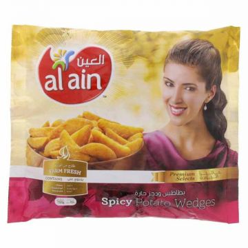 Al Ain Frozen French Fries Hot&spicy 750gm