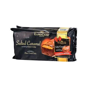 Eurocakes Premium Salted Caramel Cake 2x5x30gm